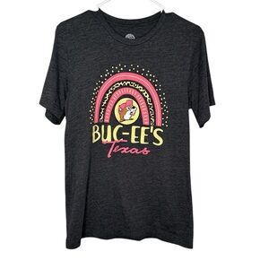 Buc-ee's Texas Leopard Rainbow T-Shirt Adult Medium